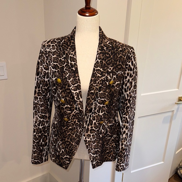 A.L.C Alton Leopard Blazer - Picture 1 of 6